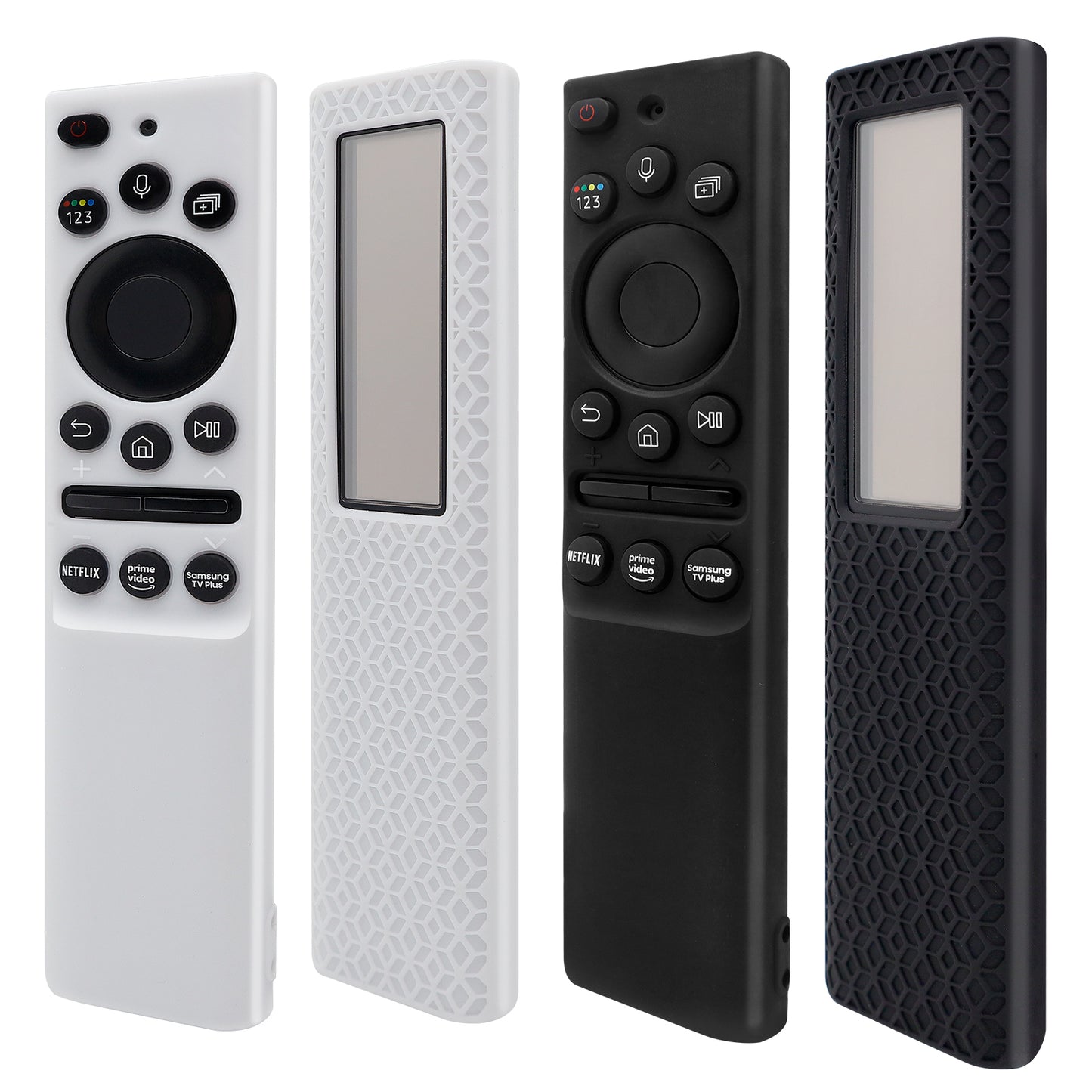 ZEVGOV Silicone Case for Samsung Smart Solar Cell Remote Control BN59 Series, Protective Kids-Friendly Shockproof Remote Control Sleeve Holder