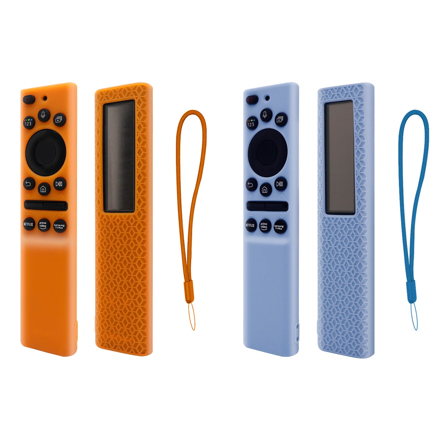 ZEVGOV Silicone Case for Samsung Smart Solar Cell Remote Control BN59 Series, Protective Kids-Friendly Shockproof Remote Control Sleeve Holder
