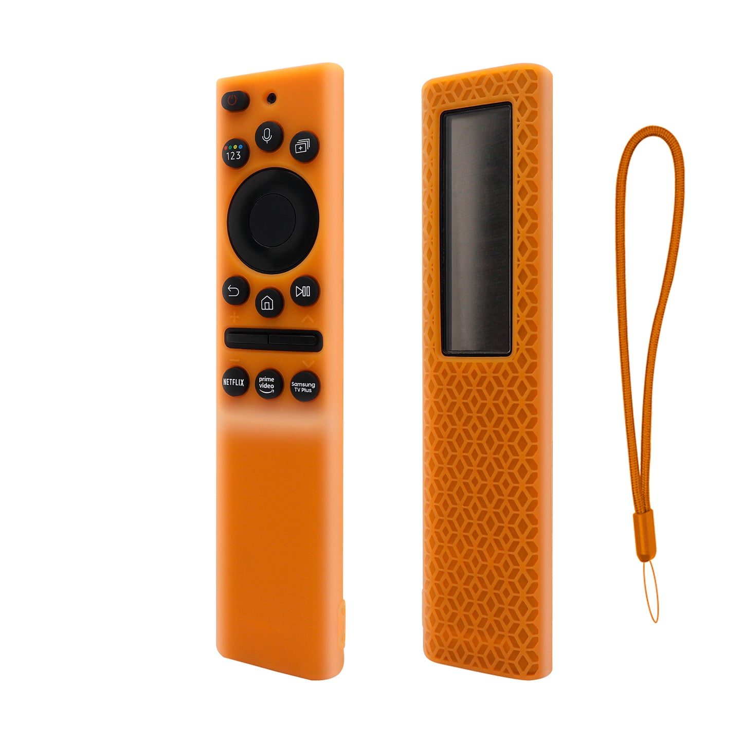 ZEVGOV Silicone Case for Samsung Smart Solar Cell Remote Control BN59 Series, Protective Kids-Friendly Shockproof Remote Control Sleeve Holder